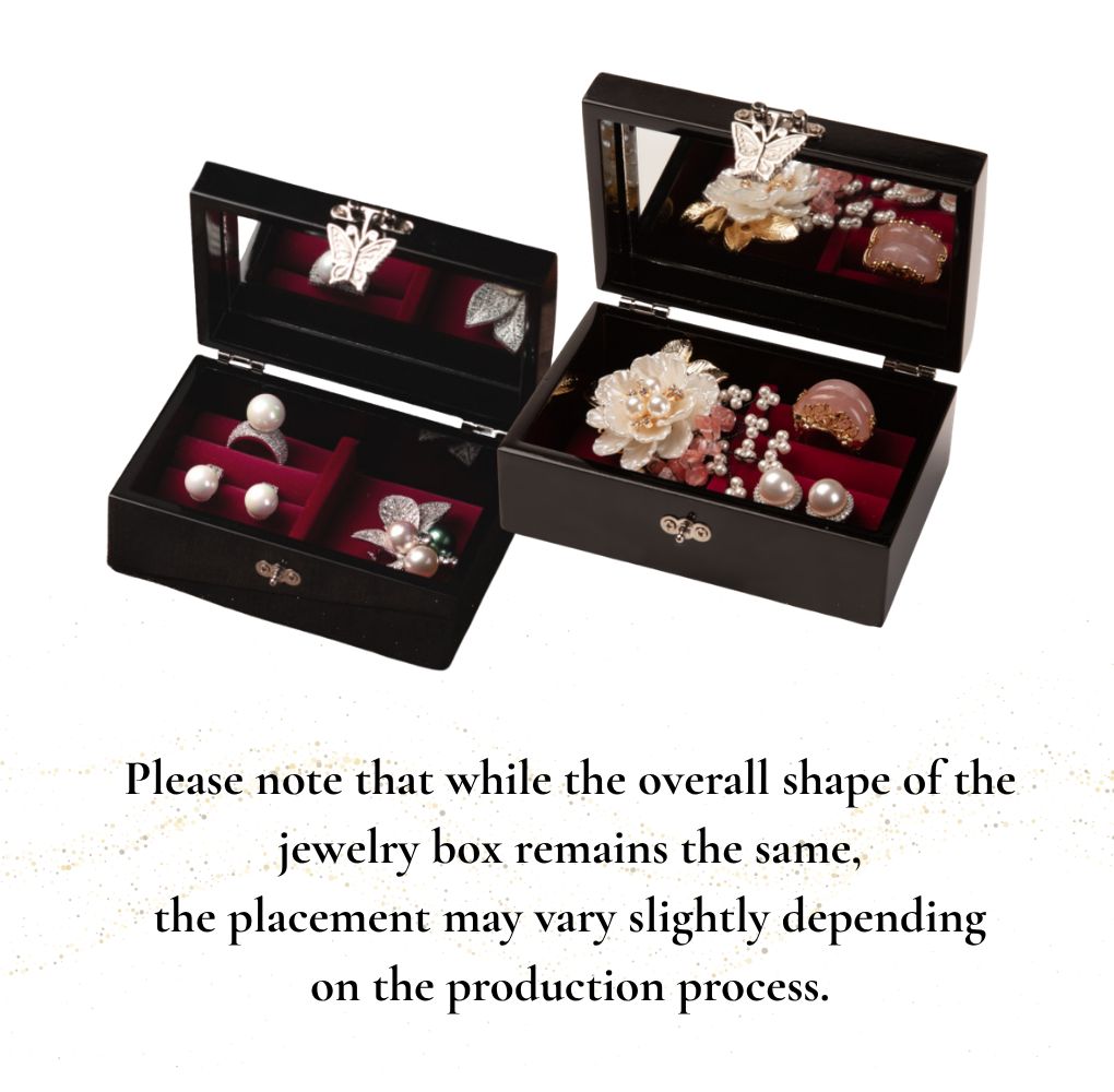 Korean Traditional Najeon Mother-of-Pearl Jewelry Box