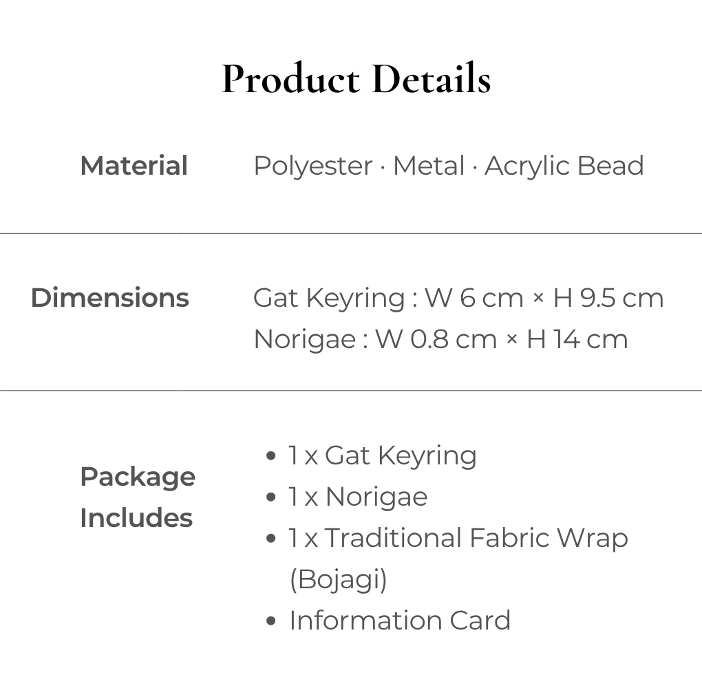 Gat & Norigae Traditional Gift Set