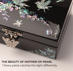 Korean Traditional Najeon Mother-of-Pearl Jewelry Box