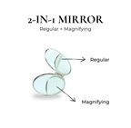 Korean Mother-of-Pearl Gift Set – Mirror, Pouch & Bojagi Wrapping
