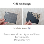 Korean Mother-of-Pearl Business Card Holder Gift Set