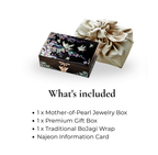 Korean Traditional Najeon Mother-of-Pearl Jewelry Box